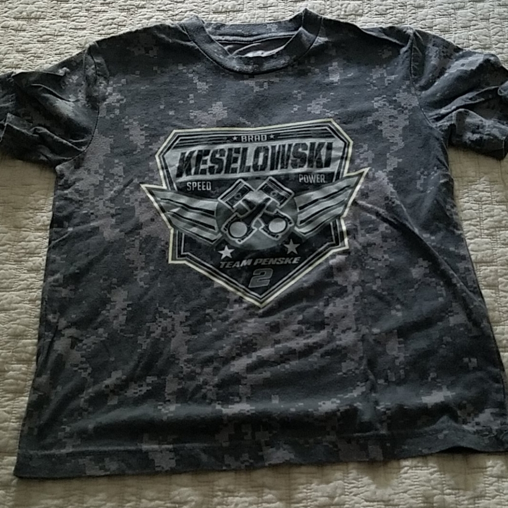 Boys Brad Keselowski shirt.